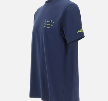 MC2 SAINT BARTH T-shirt "Portofino Leoni Riunione" BLUE Uomo 