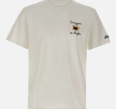 MC2 SAINT BARTH T-shirt "Portofino Correggimi se Sbaglio" WHITE Uomo 