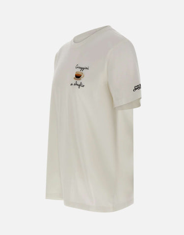 MC2 SAINT BARTH T-shirt "Portofino Correggimi se Sbaglio" WHITE Uomo 