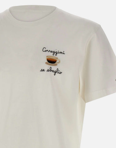 MC2 SAINT BARTH T-shirt "Portofino Correggimi se Sbaglio" WHITE Uomo 