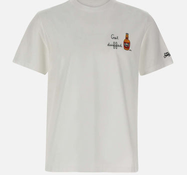 MC2 SAINT BARTH T-shirt "Portofino Duff Beer" WHITE Uomo 