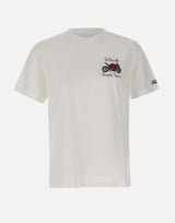MC2 SAINT BARTH T-shirt "Portofino Ducati Team" WHITE Uomo 