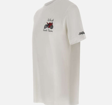 MC2 SAINT BARTH T-shirt "Portofino Ducati Team" WHITE Uomo 