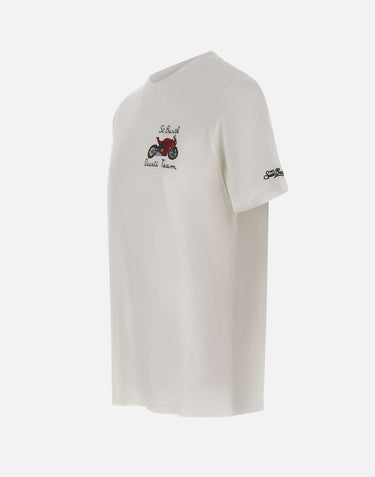 MC2 SAINT BARTH T-shirt "Portofino Ducati Team" WHITE Uomo 