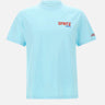 MC2 SAINT BARTH T-shirt "Portland Spritz Postcard" Light Blue Uomo 