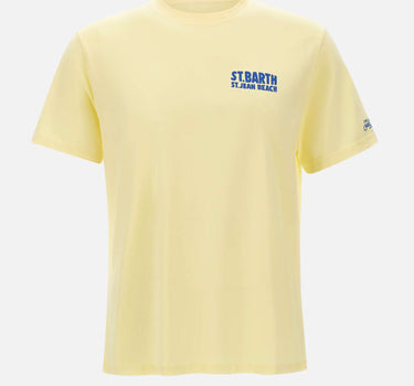 MC2 SAINT BARTH T-shirt "Portland Seagirls Beach" YELLOW Uomo 