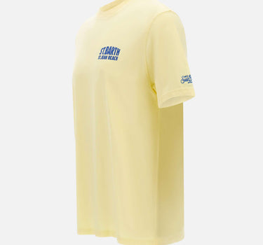 MC2 SAINT BARTH T-shirt "Portland Seagirls Beach" YELLOW Uomo 