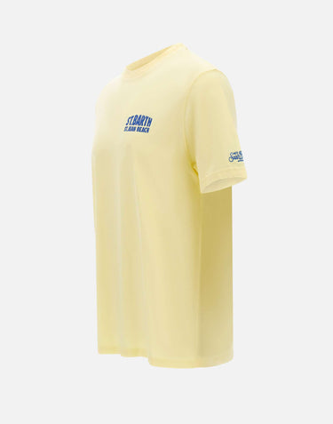 MC2 SAINT BARTH T-shirt "Portland Seagirls Beach" YELLOW Uomo 