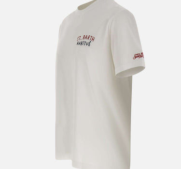 MC2 SAINT BARTH T-shirt "Portland St Barth Summer" WHITE Uomo 