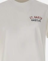 MC2 SAINT BARTH T-shirt "Portland St Barth Summer" WHITE Uomo 