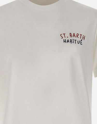 MC2 SAINT BARTH T-shirt "Portland St Barth Summer" WHITE Uomo 