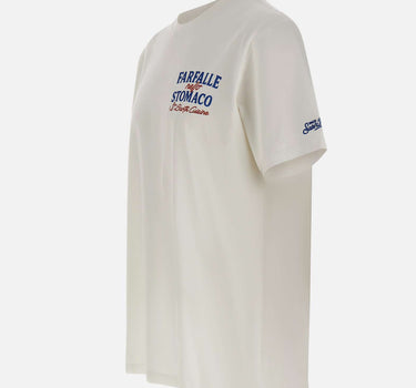 MC2 SAINT BARTH T-shirt "Portland Farfalle Stomaco" WHITE Uomo 