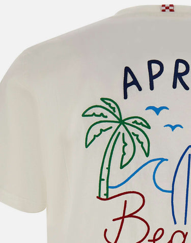T-shirt "Portland Après Beach Summer" PRL0002 02251L MC2 SAINT BARTH 