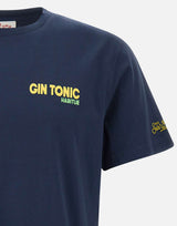 MC2 SAINT BARTH T-shirt "Portland Gin Tonic Postcard" BLUE Uomo 
