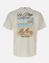 T-shirt "Portland La Plage" PRL0002 04289L MC2 SAINT BARTH 