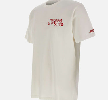 MC2 SAINT BARTH T-shirt "Portland Italians Do It Better" Alessandro Enriquez x MC2 Saint Barth WHITE Uomo 