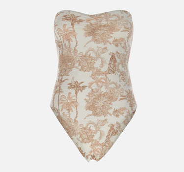MC2 SAINT BARTH Costume intero "Soleil" BEIGE Donna 