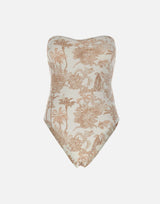 MC2 SAINT BARTH Costume intero "Soleil" BEIGE Donna 