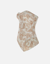 MC2 SAINT BARTH Costume intero "Soleil" BEIGE Donna 
