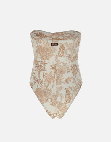MC2 SAINT BARTH Costume intero "Soleil" BEIGE Donna 