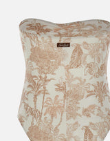 MC2 SAINT BARTH Costume intero "Soleil" BEIGE Donna 