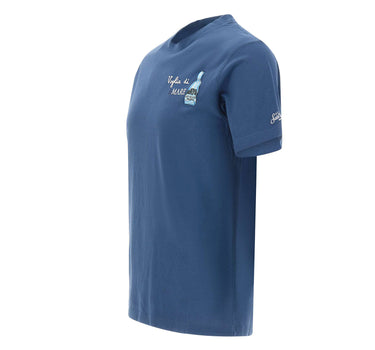 MC2 SAINT BARTH T-shirt "Gin Mare Voglia" BLUE Uomo 