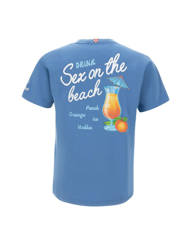 T-shirt "Drink Beach" TSHM001 02464H MC2 SAINT BARTH 