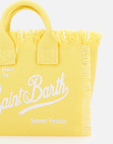 MC2 SAINT BARTH Borsa a mano "Vanity Mini" YELLOW Donna 