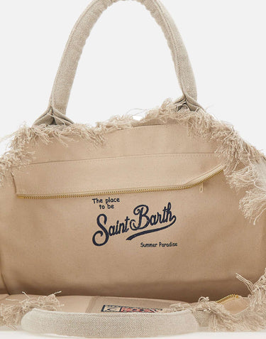Borsa a mano "Vanity Linen" VANI022 01139L MC2 SAINT BARTH 