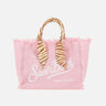MC2 SAINT BARTH Borsa a mano "Vanity Foulard" Pink Donna 