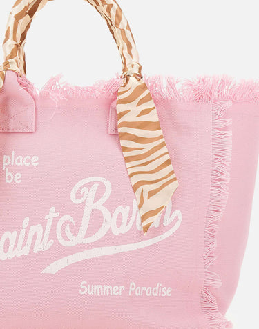 MC2 SAINT BARTH Borsa a mano "Vanity Foulard" Pink Donna 