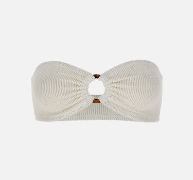 MC2 SAINT BARTH Top bikini "Yulia" WHITE Donna 
