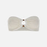 MC2 SAINT BARTH Top bikini "Yulia" WHITE Donna 