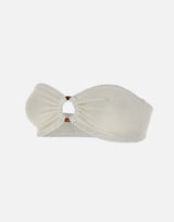MC2 SAINT BARTH Top bikini "Yulia" WHITE Donna 