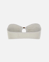 MC2 SAINT BARTH Top bikini "Yulia" WHITE Donna 