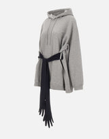 Felpa con cappuccio e guanti S52DA0083 M25025853M MM6 MAISON MARGIELA 