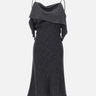 MM6 MAISON MARGIELA Abito stampato trasformabile BLACK Donna 