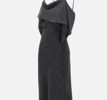 MM6 MAISON MARGIELA Abito stampato trasformabile BLACK Donna 
