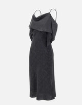 MM6 MAISON MARGIELA Abito stampato trasformabile BLACK Donna 