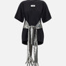 T-shirt in cotone con guanti con paillettes S52GC0358 M20170900 MM6 MAISON MARGIELA 