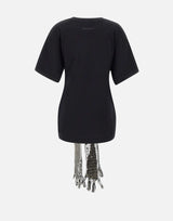 T-shirt in cotone con guanti con paillettes S52GC0358 M20170900 MM6 MAISON MARGIELA 
