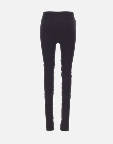 MM6 MAISON MARGIELA Leggins senza cuciture MM6 x Salomon BLACK Donna 