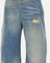 Jeans gamba larga twist S52LA0243 M30016961 MM6 MAISON MARGIELA 