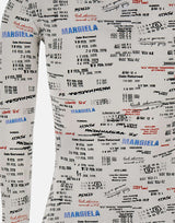 MM6 MAISON MARGIELA Body con stampa logo MULTICOLOR Donna 