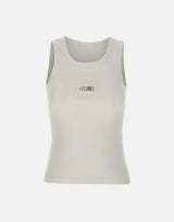 Canotta a costine in jersey S52NL0075 M20054101 MM6 MAISON MARGIELA 