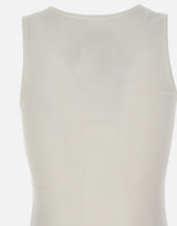Canotta a costine in jersey S52NL0075 M20054101 MM6 MAISON MARGIELA 