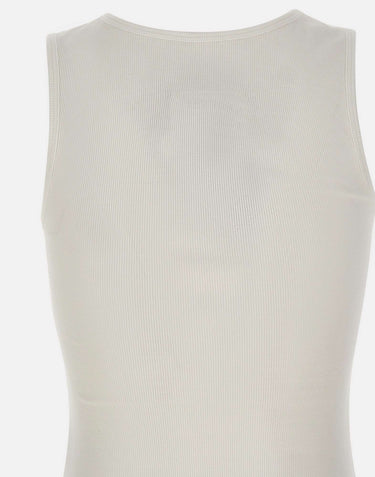 Canotta a costine in jersey S52NL0075 M20054101 MM6 MAISON MARGIELA 