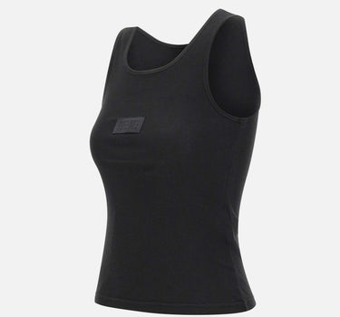 MM6 MAISON MARGIELA Canotta a costine in jersey BLACK Donna 