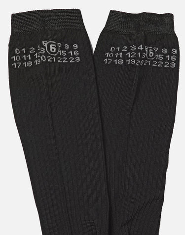 Calze al ginocchio S52TL0038 M13244900 MM6 MAISON MARGIELA 