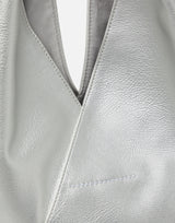 MM6 MAISON MARGIELA "Japanese Bag Small" SILVER Donna 